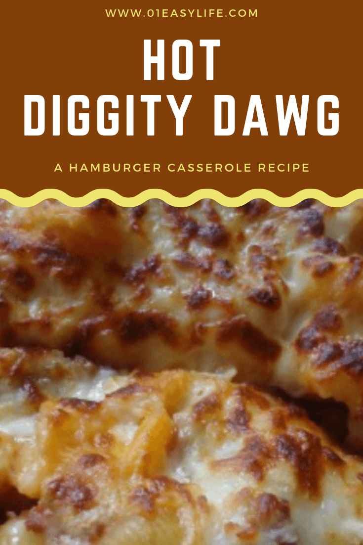 Hot Diggity Dawg! It’s A Hamburger Casserole Recipe! • Easy Recipes