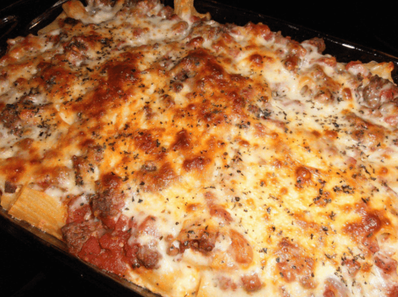 Italian Rigatoni Bake