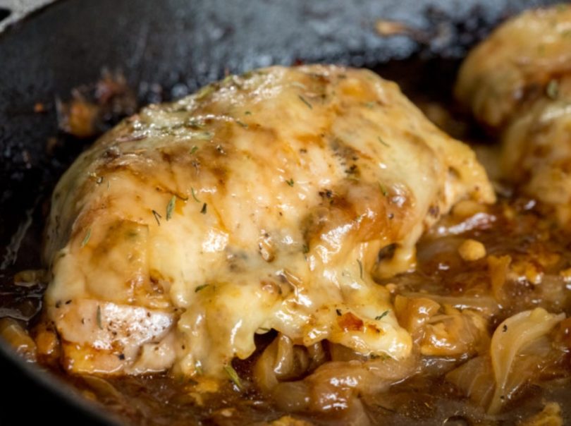 French Onion Chicken Skillet