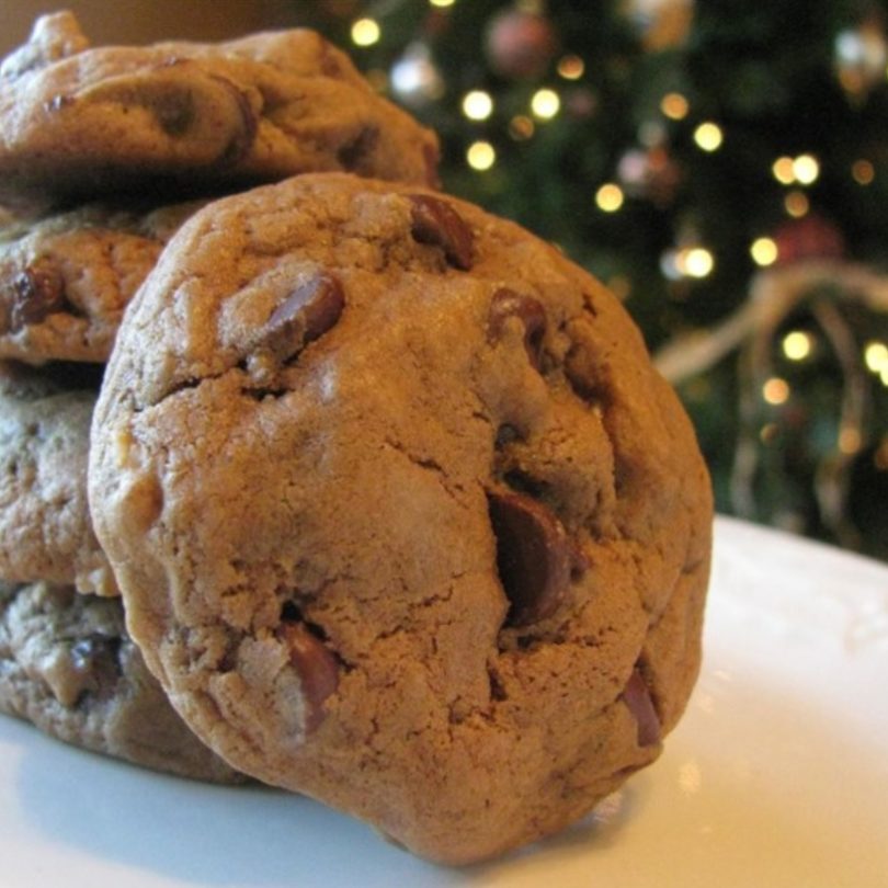 Coffee Chocolate Chip Cookies