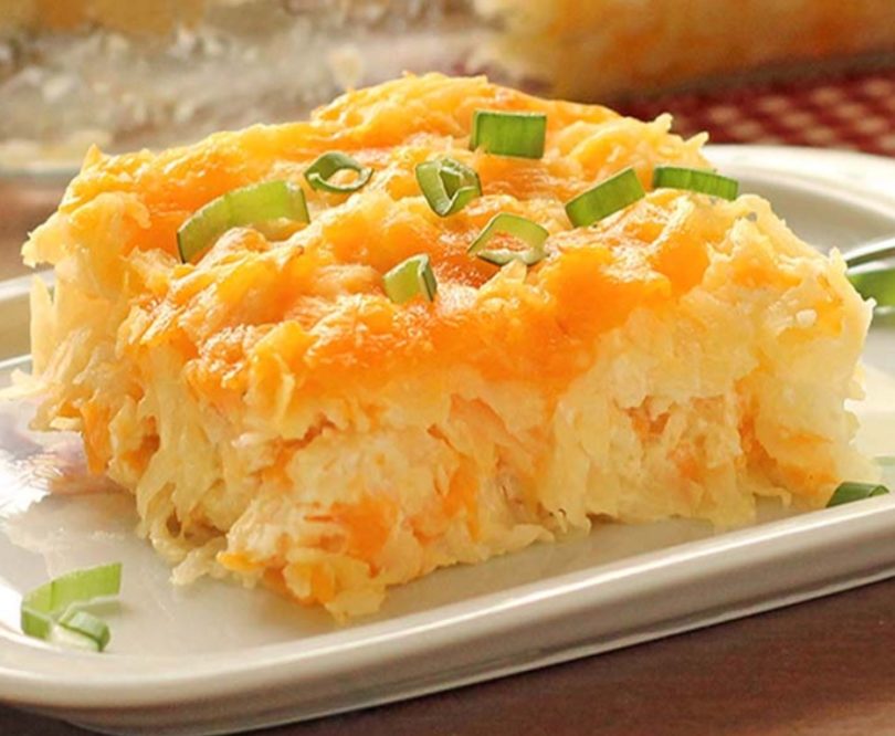 Homemade Cracker Barrel Hashbrown Casserole