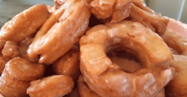 Old Fashioned Sour Cream Glazed Donuts