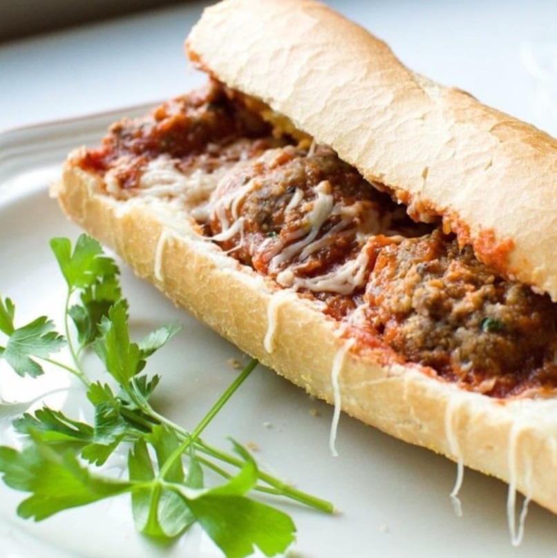 Oven Baked Meatball Sandwiches Recipe
