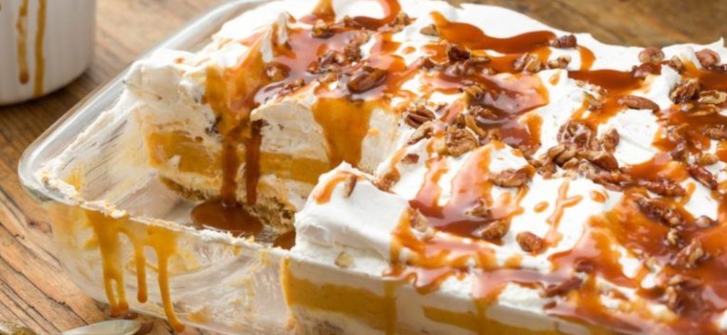 Decadent Pumpkin Cheesecake Lasagna