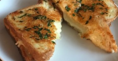 Garlic Bread Grilled Cheese Recipe