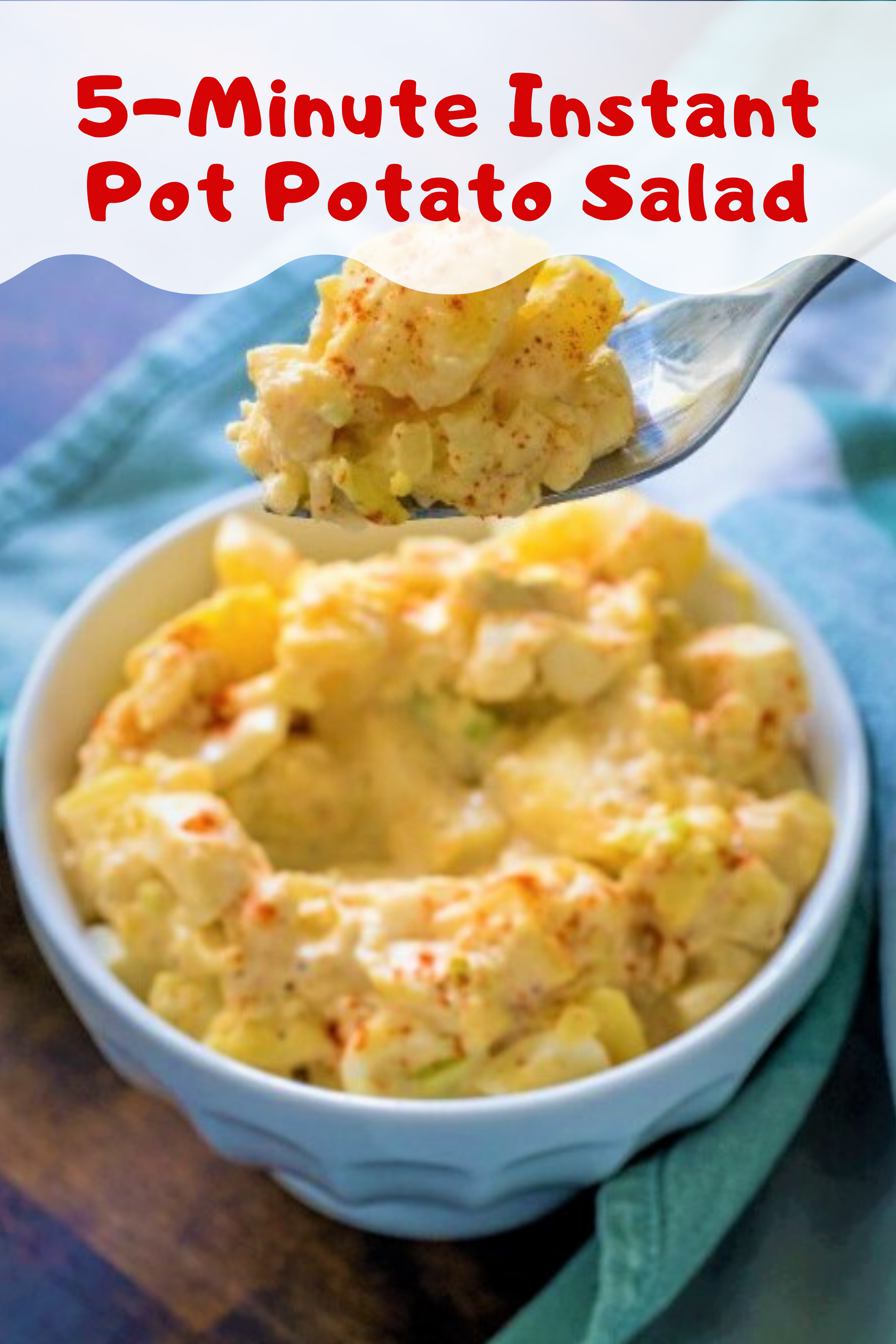 5-Minute Instant Pot Potato Salad. • 01 Easy Life