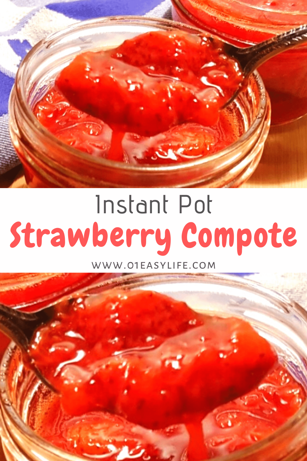 Holiday’s Instant Pot Strawberry Compote – Easy Recipes