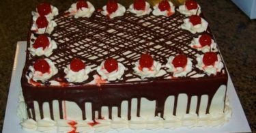 Black Forest Sheet Cake