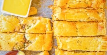 Beef And Cheese Slab Pie