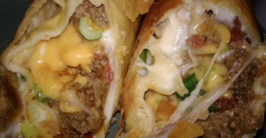 Beef and Cheese Chimichanga