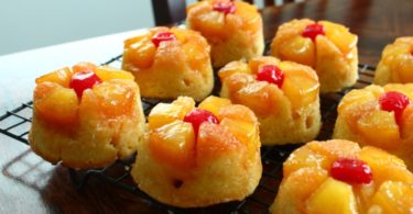 Pineapple Upside Down Cupcakes