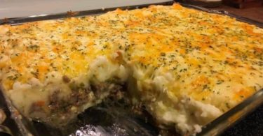 My famous homemade shepherds pie