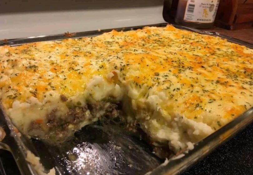 My famous homemade shepherds pie