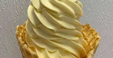 Homemade Pineapple Soft Serve Ice Cream