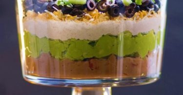 seven layer dip