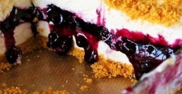 NO-BAKE BLUEBERRY DELIGHT