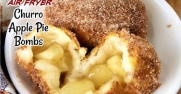 AIR FRYER CHURRO APPLE PIE BOMBS