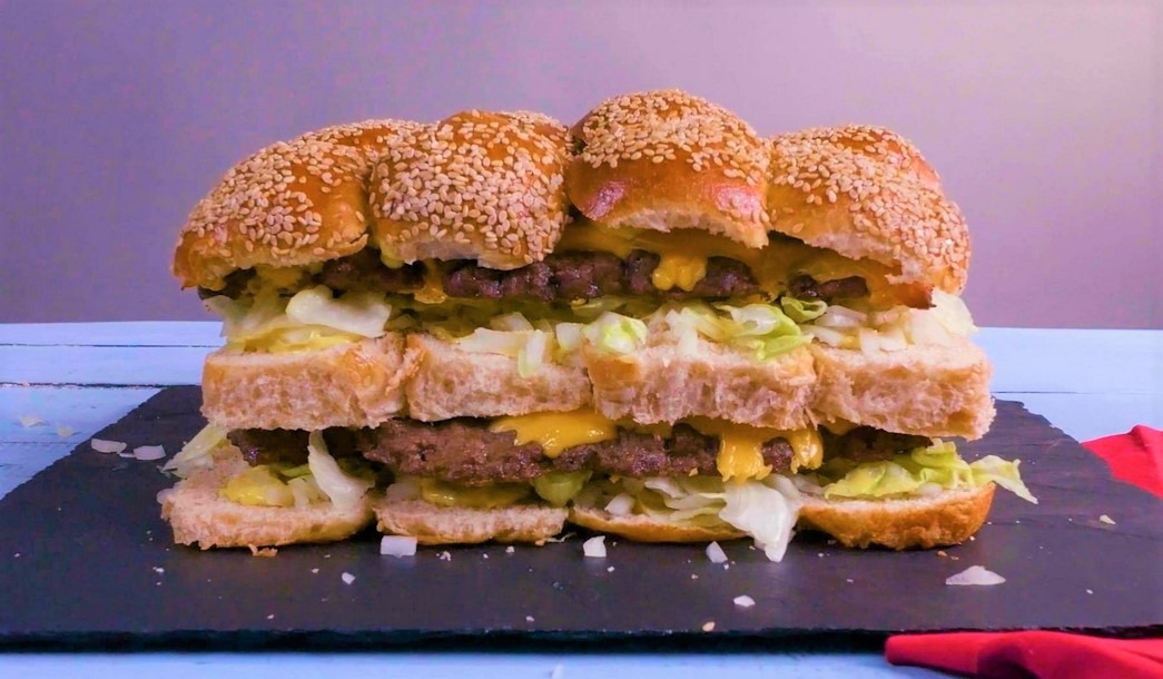 Mini Big Mac Cheeseburgers