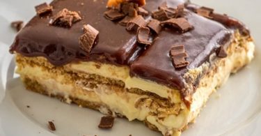 Boston Cream Icebox Cake