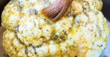 GARLIC & HERB WHOLE ROASTED CAULIFLOWER