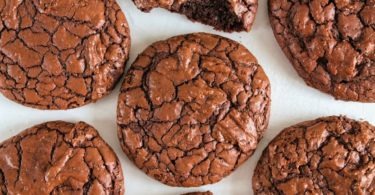 Salted Brownie Cookies