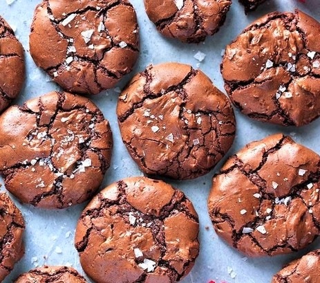 Salted Brownie Cookies