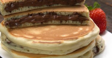 Nutella® Stuffed Pancakes