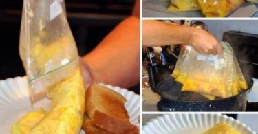 NO-MESS OMELETTES in a BAG