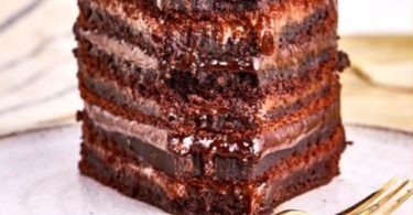 The world’s EASIEST chocolate cake