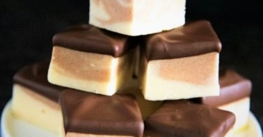 Boston Cream Pie Fudge