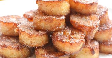 Fried Cinnamon Sugar Bananas