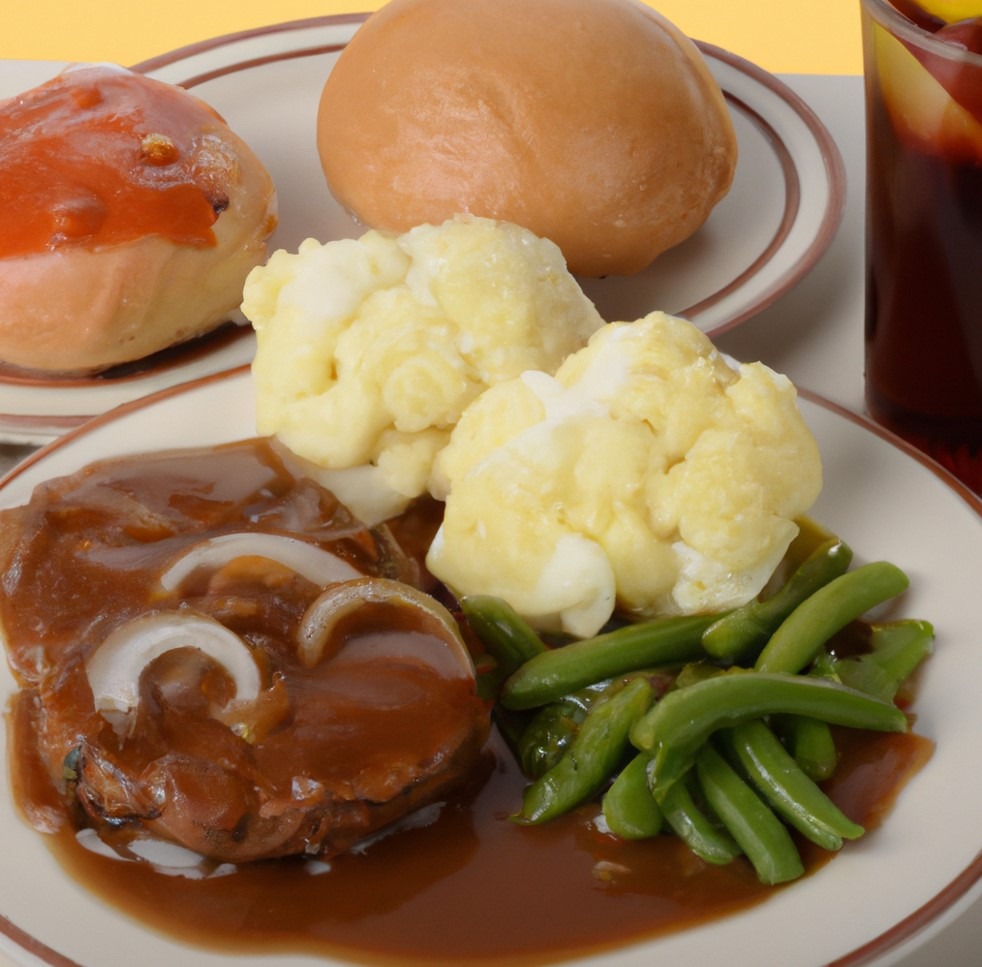 Treat yourself to a classic American dish with our Salisbury steak with onion and gravy recipe. Juicy beef patties seasoned to perfection, topped with a rich onion gravy. Serve it with mashed potatoes or rice for a comforting and satisfying meal that the whole family will love. Try it tonight!
