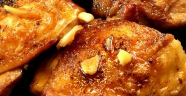 Honey Garlic Chicken Thighs