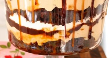 Salted Caramel & Brownie Trifle