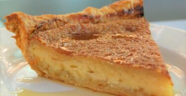 Apple Buttermilk Custard Pie