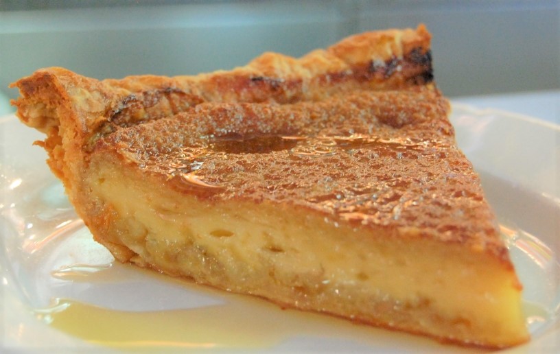 Apple Buttermilk Custard Pie