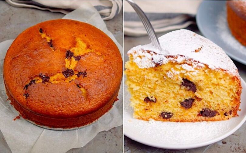 Chocolate chip orange cake