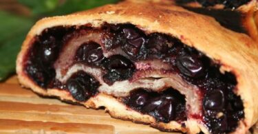 Blueberry Cheesecake Chimichangas