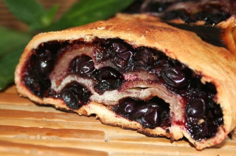 Blueberry Cheesecake Chimichangas