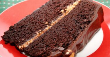 Ingredients: Cake: 2/3 cup butter, at room temperature 1 3/4 cups all-purpose flour 1 3/4 cups granulated sugar 1 1/4 teaspoons baking soda 1/2 teaspoons Baking Powder 1 1/4 cups of water 4 oz. Unsweetened Chocolate, melted 1 teaspoon vanilla extract 3 eggs Frosting: 4 oz. Unsweetened Chocolate, chopped 1/4 cup butter 3 1/2 cups confectioners sugar 1/2 cup milk 1 teaspoons vanilla Topping: 1/4 cup chocolate shavings Directions: 🥮Step1: Preheat oven to 350 degrees F. Grease two 9-inch round cake pans. For the cake: 🥮Step1: Beat all cake ingredients except eggs in a large bowl with a mixer until well combined. Add eggs, and beat for 2 minutes. Pour into prepared pans. 🥮Step2: Bake 35 to 40 minutes or until a toothpick inserted in the centers come out clean. Step3: Cool 10 min. Remove to wire racks. Let cool completely. For the frosting: 🥮Step1: Microwave chocolate and butter in a large bowl for 1 to 2 minutes or until butter is melted, stirring after 1 min. Stir until chocolate is completely melted. let cool. Enjoy 😊🥰