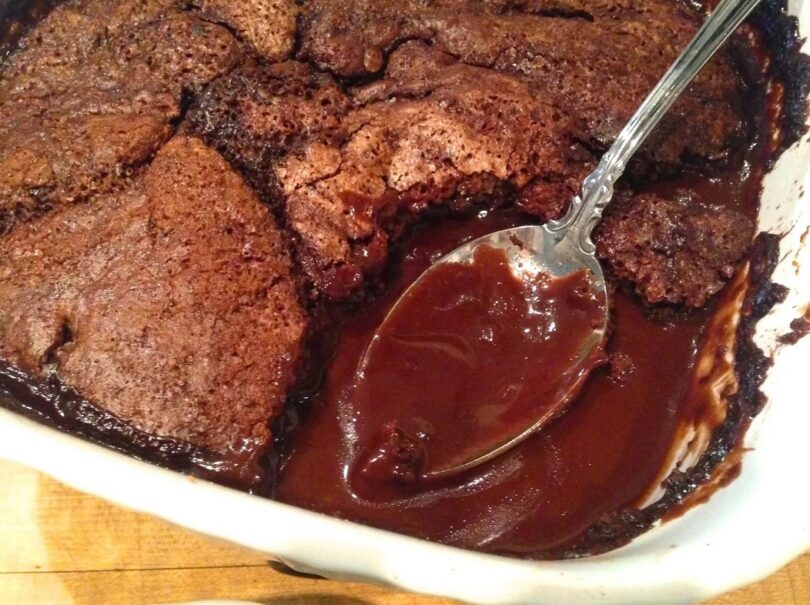 Southern Chocolate Cobbler