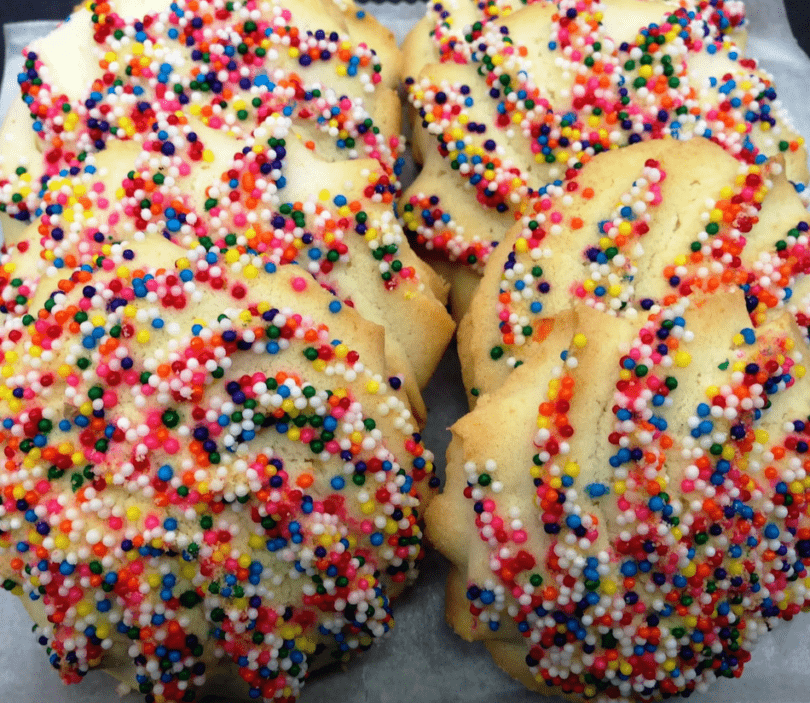 Butter Piped Cookies