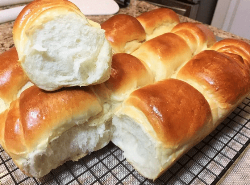 Condensed Milk Dinner Rolls