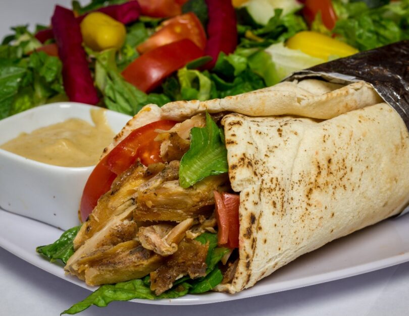 CHICKEN SHAWARMA