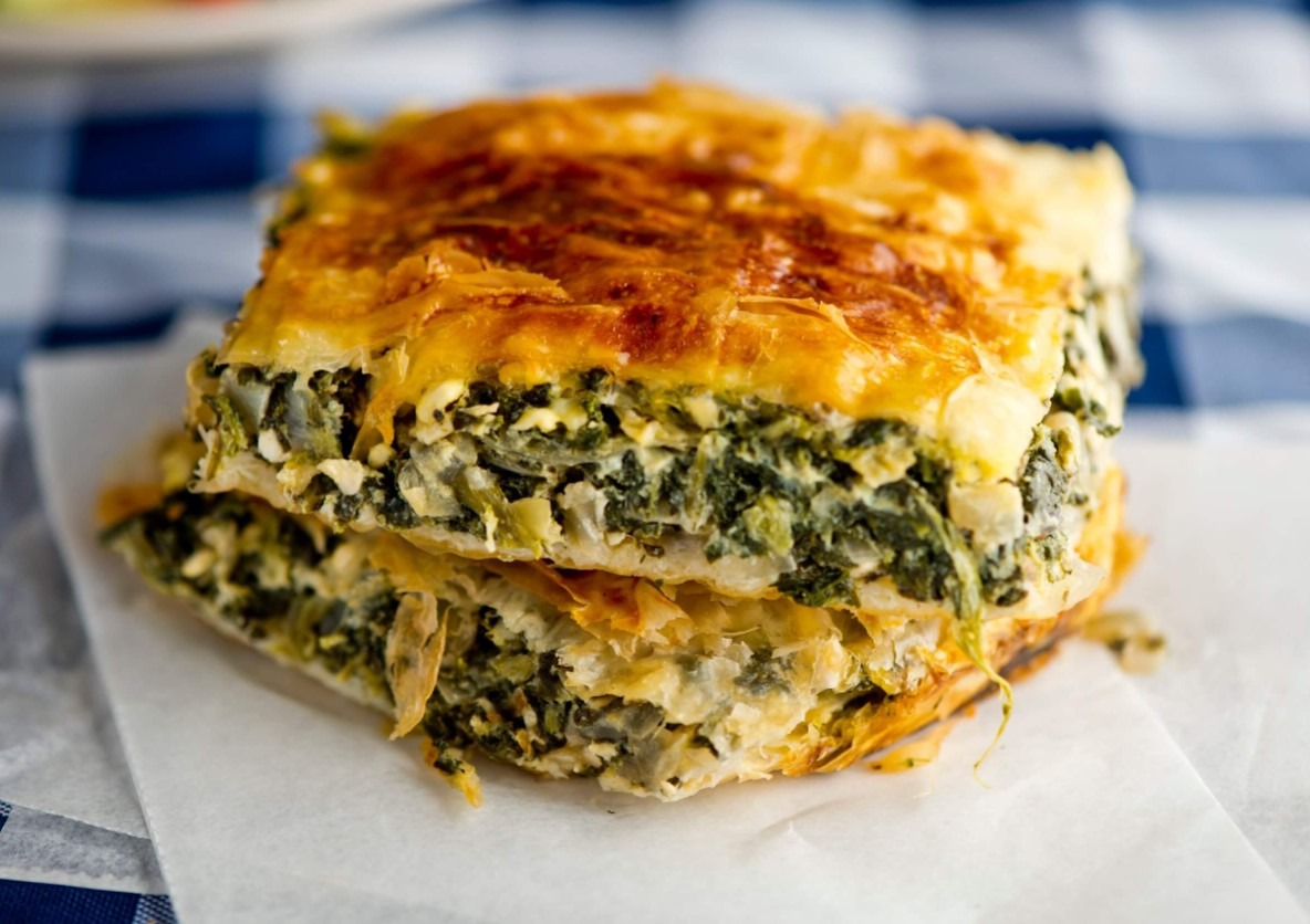 Spanakopita: Spinach Feta Triangles Recipe - Easy Recipes