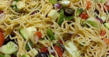 California spaghetti salad