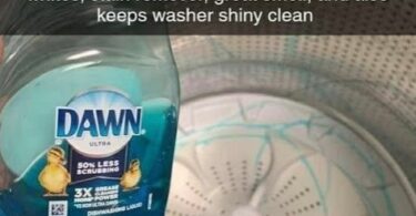 The Benefits Of Adding Dawn Dish Soap To Your Washing Machine