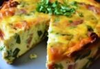 SLOW COOKER BEEF AND CHEESE QUICHE