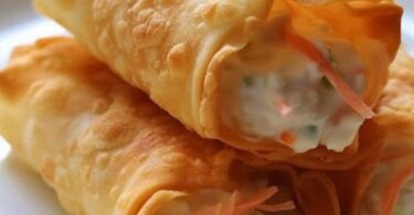 CRAB RANGOON EGG ROLLS