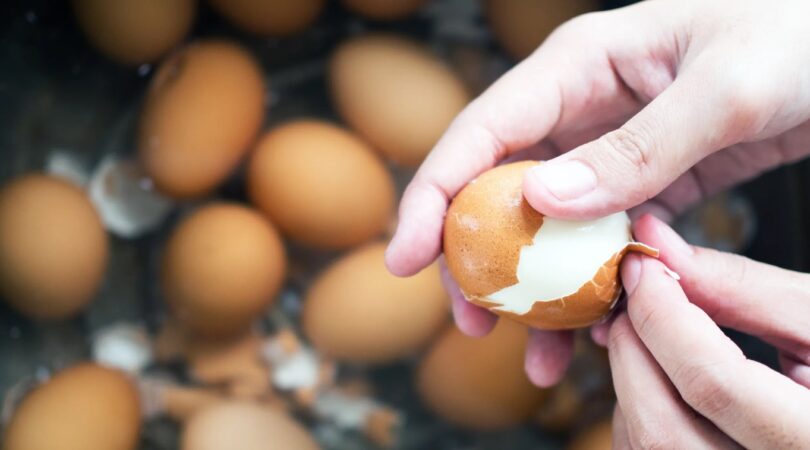 Chef’s Clever Hack for Perfectly Peeled Hard-Boiled Eggs